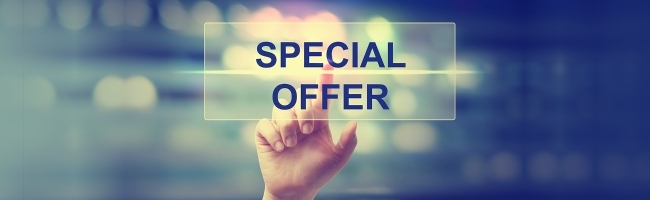 Introduce Special Offers:  