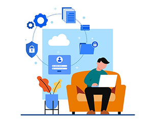 Selective data access to users