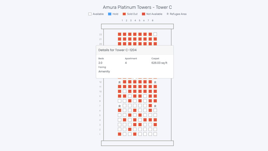 Smart real estate inventory manager for Channel Partners in Sell.Do CRM