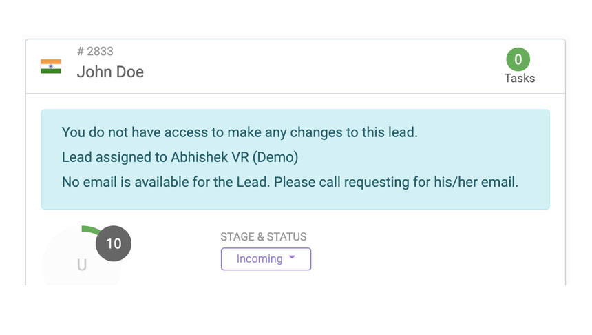 Controlled real estate data access in Sell.Do CRM