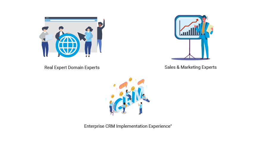 Get support from domain experts