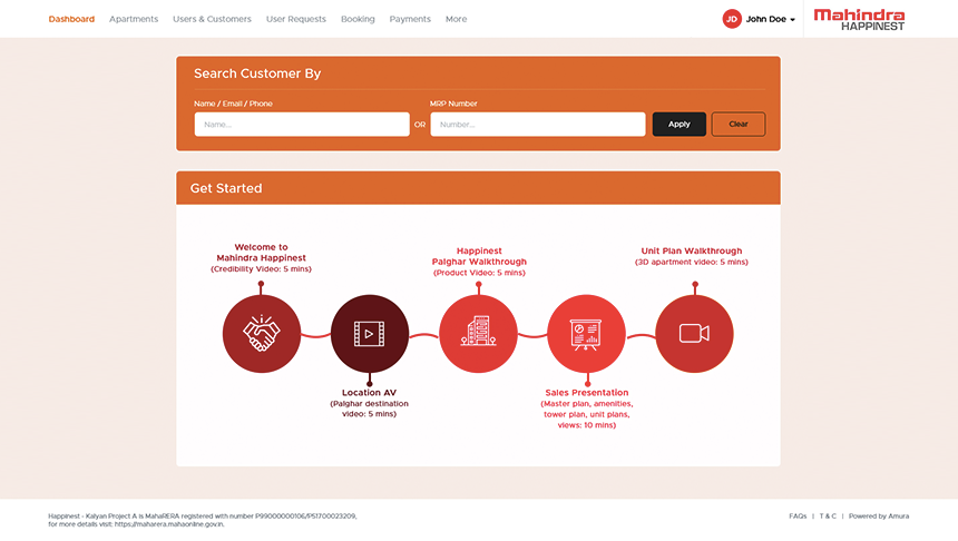 Advanced real estate customer experience management on site with Sell.Do CRM