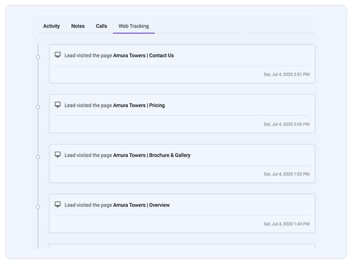 Website Interaction Based Automation