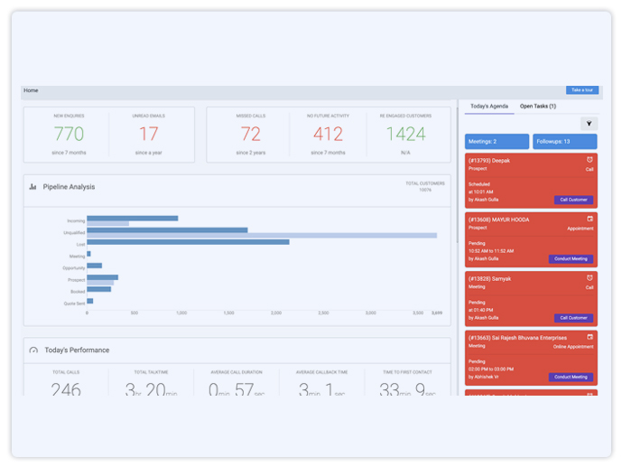 Real Time Monitoring & Dashboard