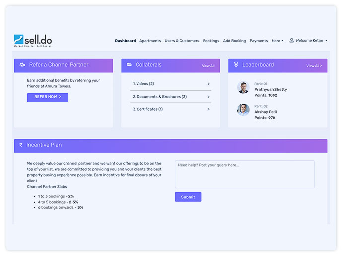 Share Project Collateral with Partners