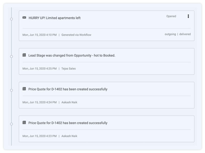Online Negotiations with Full Audit Trail